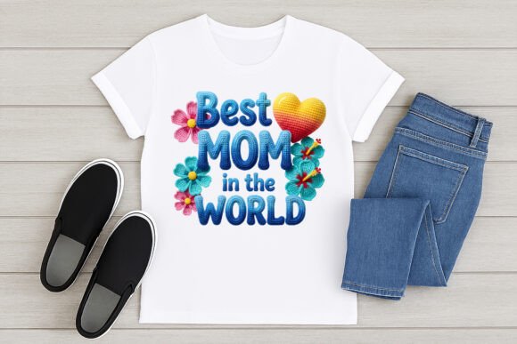 Best Mom in World Crochet Floral: A Beautiful Way to Celebrate Motherhood