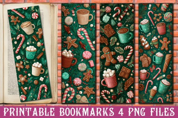 Christmas Gingerbread Treats Bookmark: A Sweet Addition to Your Reading Experience