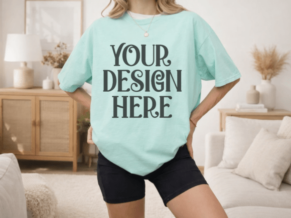 Comfort Colors 1717 Island Reef Mockup: A Powerful Tool for Designers and Creators