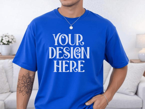 Discover the Power of Gildan 5000 Royal T-Shirt Mockups for Your Design Projects