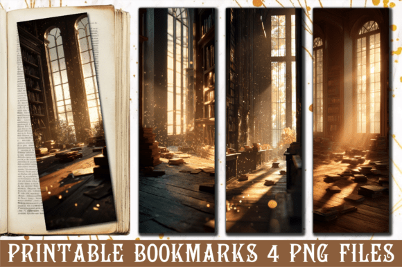 Dusty Vintage Sunlight Library Bookmark: A Stylish Addition to Your Reading and Gifting Experience
