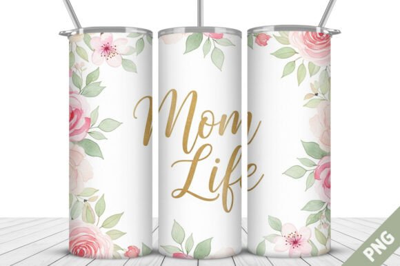 Mom Life Tumbler Wrap for Mother’s Day