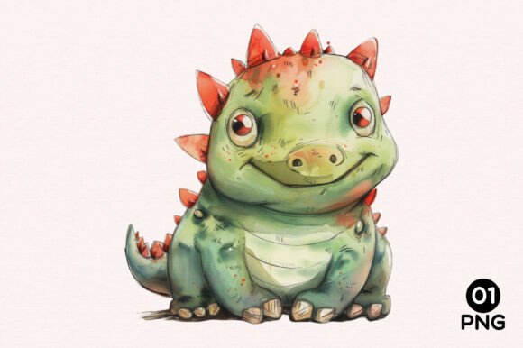 Whimsical Dinosaur Clipart PNG: A Versatile Tool for Creative Projects